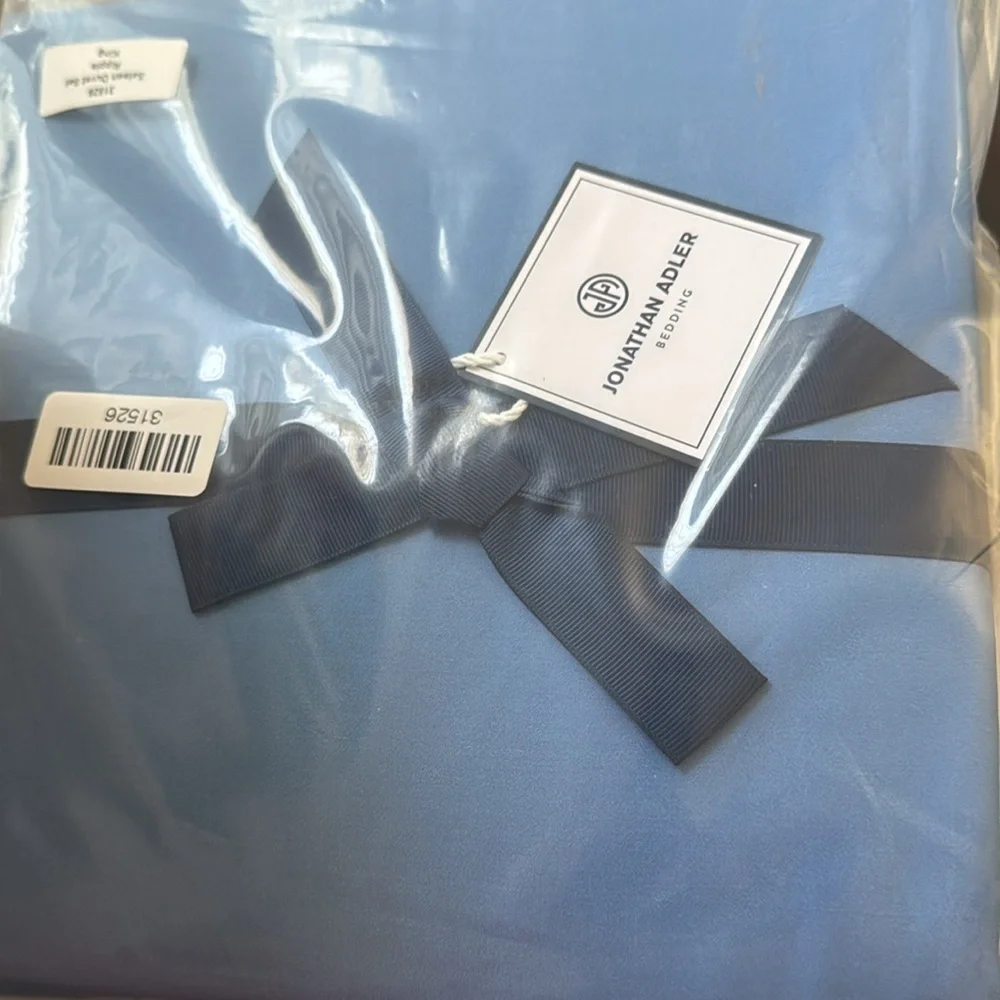 Jonathan Adler King Ripple supinated cotton pillow cases set of‎ 2
